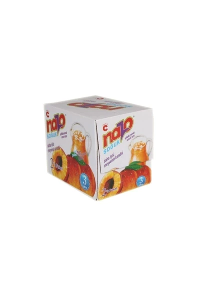NAZO Şeftali Aromalı Toz Içecek 24 Lü