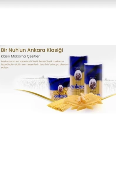 Nuh'un Ankara Makarnası 4 Çeşit Makarna 20'li - 2