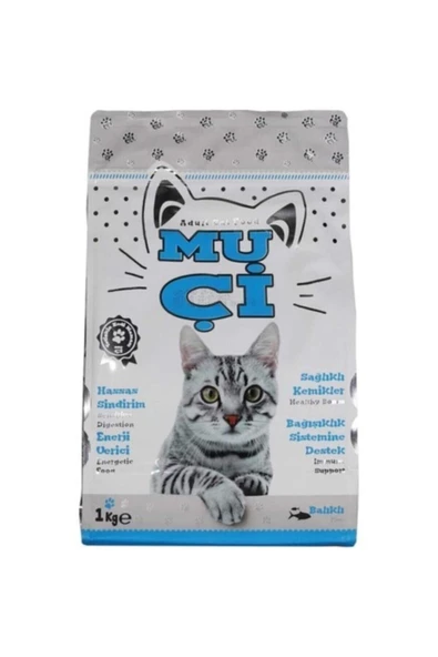 Muçi Kuru Kedi Maması Somonlu 1 kg