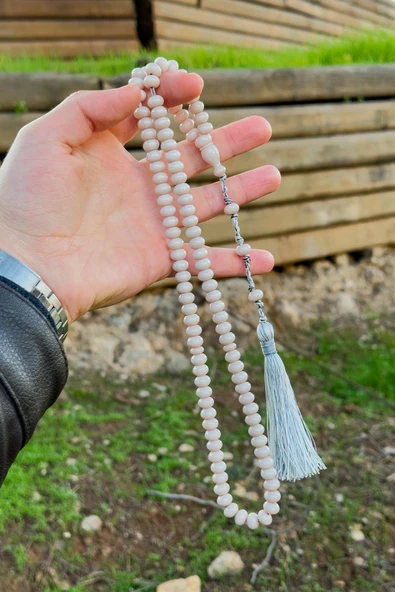 Özel Tasarım 99'luk Sıkma Kehribar Tesbihimiz