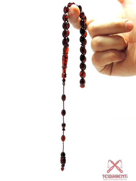 Alacalı Kırmızı Ateş Kehribar - 2