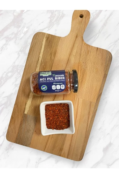 Organik Glütensiz Acı Pul Biber 80 gr - 2