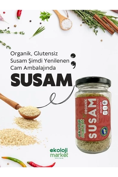 Organik Glütensiz Susam 100 gr - 4