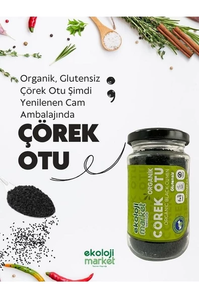 Organik Glütensiz Çörekotu 100 gr - 4