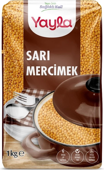 Yayla Sarı Mercimek 1 kg