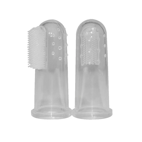 Jack N' Jill Kids Silikon Parmak Fırça 2'li Paket ( 6-12 Ay ) - 3