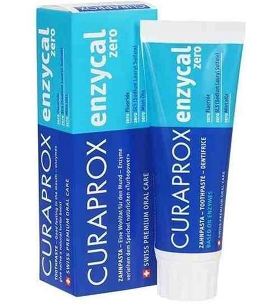 Curaprox Enzycal Zero Florürsüz Diş Macunu