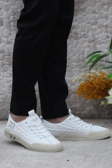 Fort Guja 24Y510-6 Rahat Esnek Orijinal Ürün Sneaker Erkek Ayakkabı - Resim 7