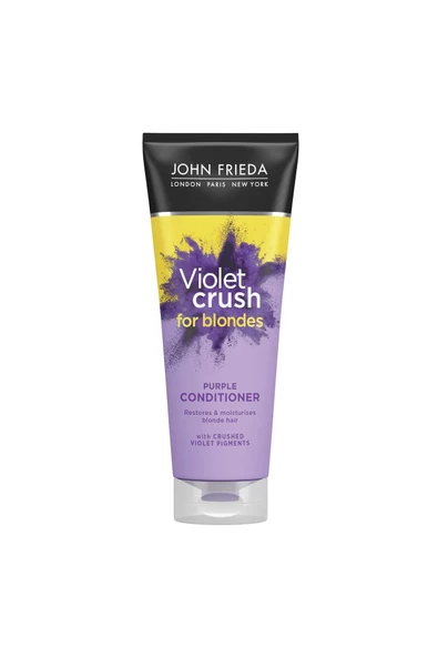 John Frieda Violet Crush Sarı Saçlara Özel Menekşe Özlü Mor Saç Bakım Kremi 250 ml