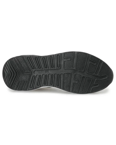 U.s. Polo Assn. Husky Wmn 4Fx Kadın Beyaz-Siyah-Somon Sneaker Ayakkabı - 4