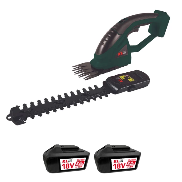 Klpro KLBCB18-80 18V/8Ah. 199Mm Şarjlı Çit Budama Makinesi - 2