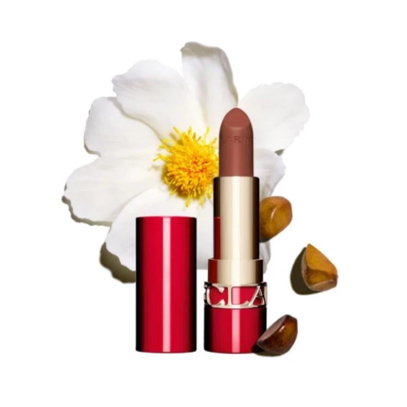 Clarins Joli Rouge Velvet 784V Praline Nude Ruj - 4