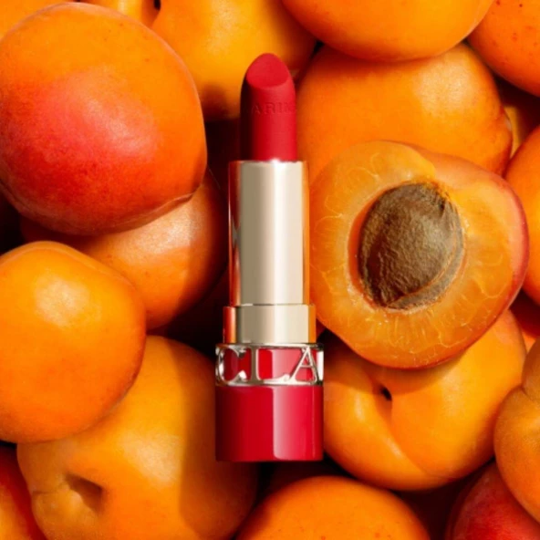 Clarins Joli Rouge Velvet 742V Joli Rouge Ruj - 5