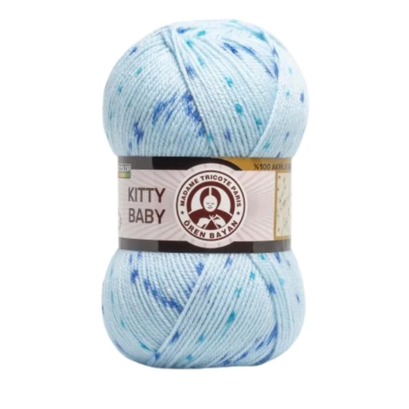 Ören Bayan Kitty Baby El Örgü İpi - 1 Adet - ( Renk Kodu : 379 ) ürün görseli 1