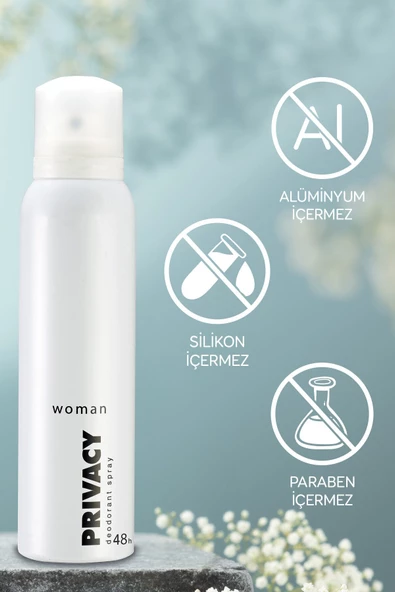 Privacy Women Deodorant 6x150ml - 2