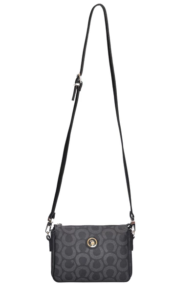 U.S. Polo Assn. Çapraz Askılı Kadın Çanta Siyah Us24201