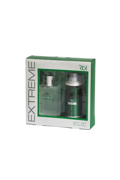 Rebul Men Extreme Edp 90 ml Parfüm ve  150 ml  Deodorant Seti 8683399006222 - 2