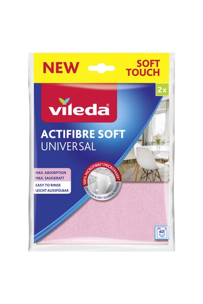 Vileda Vileda Actifibre Temizlik Bezi 2 Li