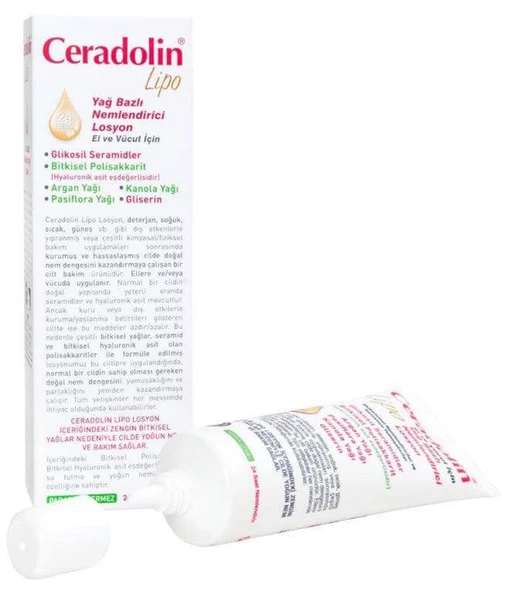 Ceradolin LİPO 50 ml Yağ Bazlı Nemlendirici Losyon