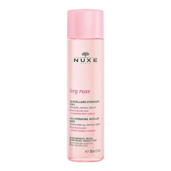 Nuxe Very  Rose 3 in 1 Moisturizg Micellar Water 200 ML