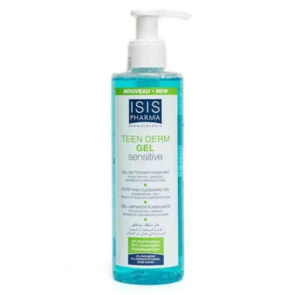 Isis Pharma Teen Derm Gel Sensitive 250 ml