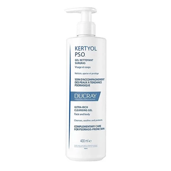 Ducray Kertyol Pso Ultra-Rich Cleansing Gel 400 ml ( Nemlendirici Temizleme Jeli )