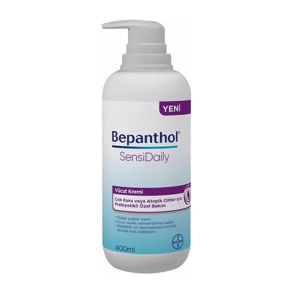 Bepanthol Sensidaily Vücut Kremi 400 ml