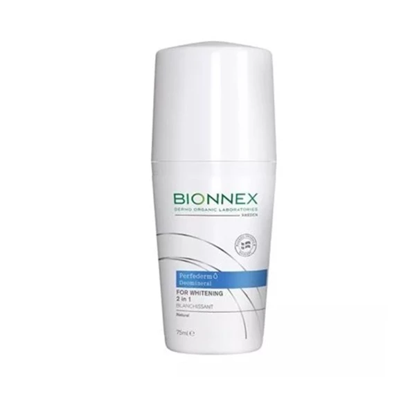 Bionnex Perfederm Deomineral 2 in 1 Aydınlatıcı Etkili Roll-On 75 ml