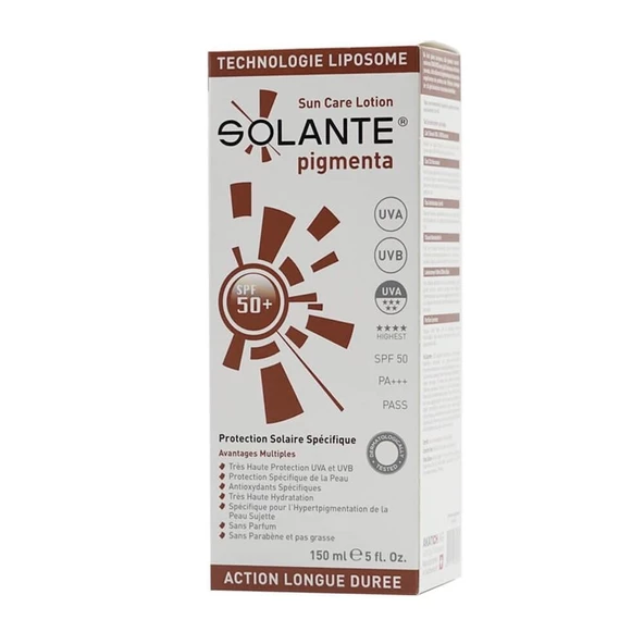 Solante pigmenta  SPF 50+ Losyon 150 ml