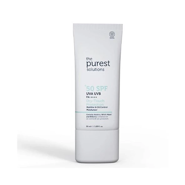 Purest Yağlı Ciltler İçin Mat Bitişli Güneş Kremi SPF 50+ 50 ml/1,69 fl oz.