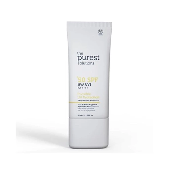 Purest Görünmez UV Koruması, Günlük Yoğun Nemlendirici SPF 50+ 50 ml/1,69 fl oz.