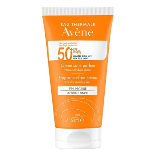 Avene Solaire SPF 50+ Güneş Kremi 50 ml ( Sans Parfüm )