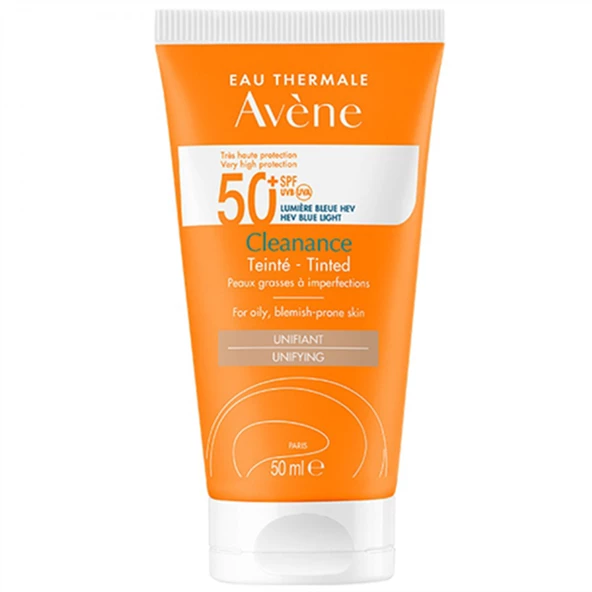 Avene Solaire Cleanance Tinted Unifying SPF50+ 50 ml