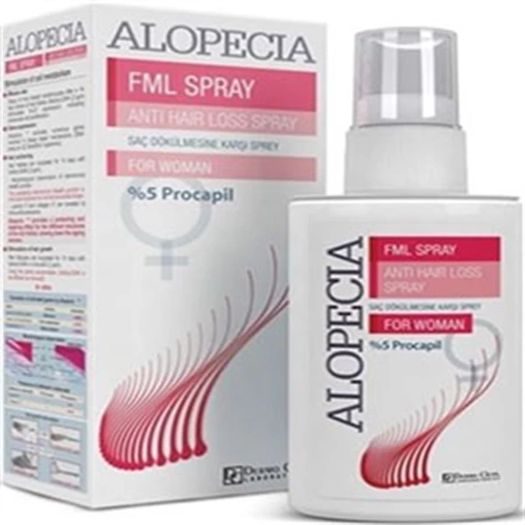Alopecia Fml Spray Anti Hair Loss Saç Dökülmesine Karşı Sprey 60 Ml - 2