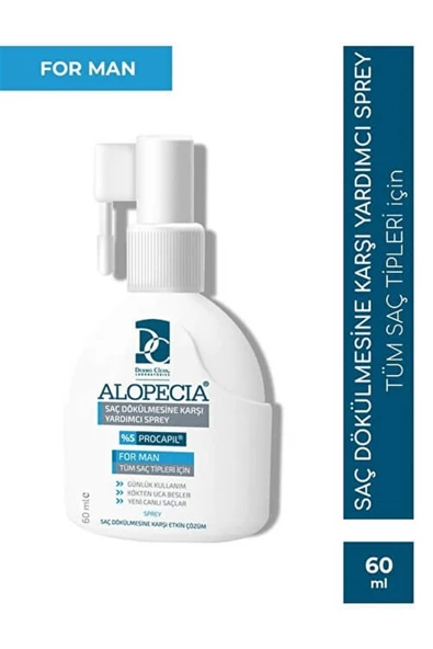 Alopecia Anti Hair Loss Serum Dermal Spray 60 Ml - %5 Procapil Saç Serumu