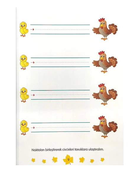 3 Yaş İlk Adımda Çizgilerle Öğreniyorum Kitabı Meşe Yayınları - Resim 3