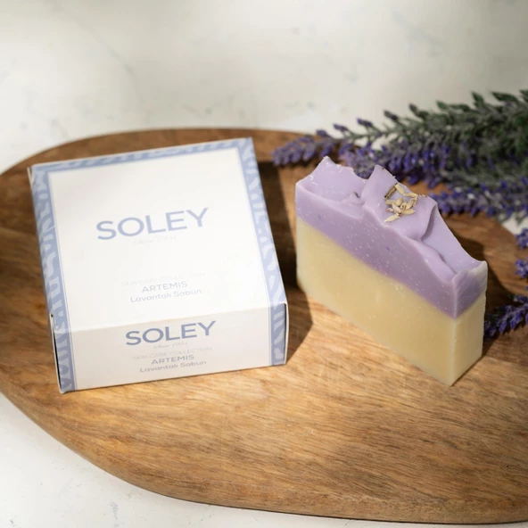 Soley | Artemis | Lavantalı Katı Sabun - 2