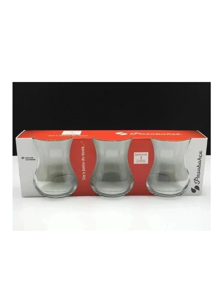 Paşabahçe 42801 Semaver Çay Bardağı 285cc 3 Lü - 2