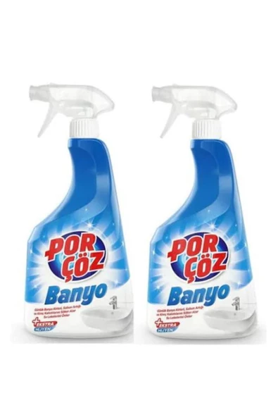 Porçöz Okyanus Ferahlığı Banyo Sprey 750 ml x 2 Adet Ekstra Hijyen - 1