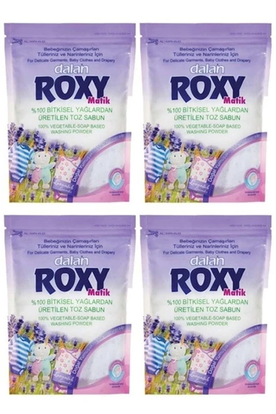 Dalan Roxy Matik Sabun Tozu 800 Gr Lavanta 4 Lü Set