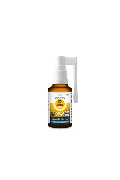 Zade Vital D3 Vitamini 1000 Iu Sprey 20 Ml - 2