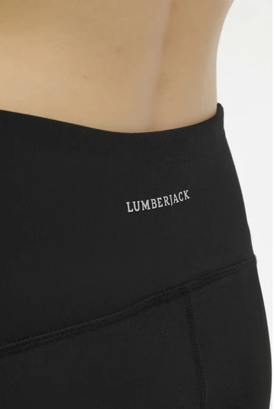 Lumberjack A10154482708010 WL NOVA 26CT1002 4FX Siyah Kadın Tayt - 4