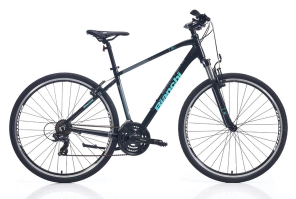 BIANCHI T0018FS-D 28 JANT 510H AL-6061 21S HD BLCK-CLSTE