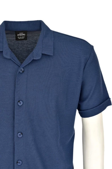 Erkek Apaçi Yaka Gömlek 9983 BGL-ST03040 - Resim 5