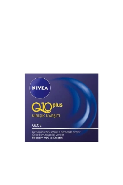 Nivea Q 10 Plus Kırışık Karşıtı Gece Kremi 50 Ml