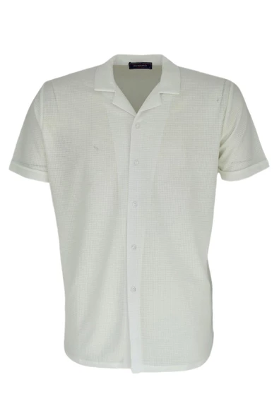 Erkek Apaçi Yaka Gömlek 9975 BGL-ST03041 - Resim 4