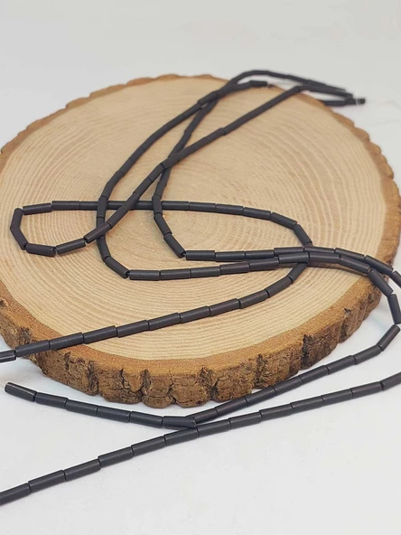 Hematit Taşı Dizi 3*9mm (49618) - Resim 3