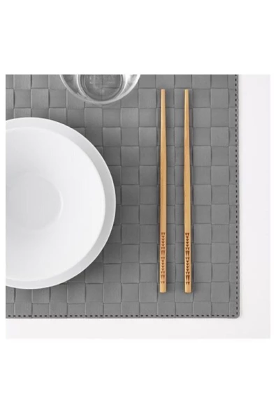 IKEA Trebent Yıkanabilir Bambu Chopstıck Japon Çin Yemek Çubuğu - 3