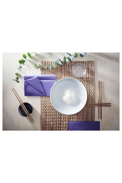IKEA Trebent Yıkanabilir Bambu Chopstıck Japon Çin Yemek Çubuğu - 4