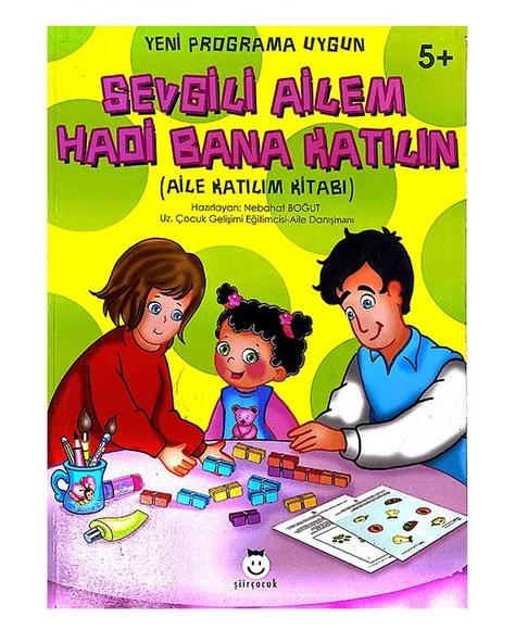 5 Yaş Sevgili Ailem Hadi Bana Katılın Okul Öncesi Kitap Şiir Çocuk